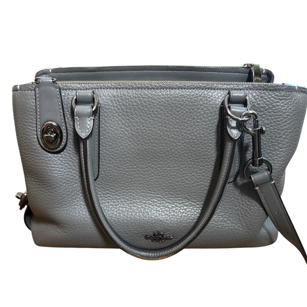 Coach Brooklyn Carryall 28 in Gray